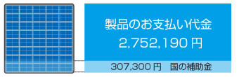 製品のお支払い例